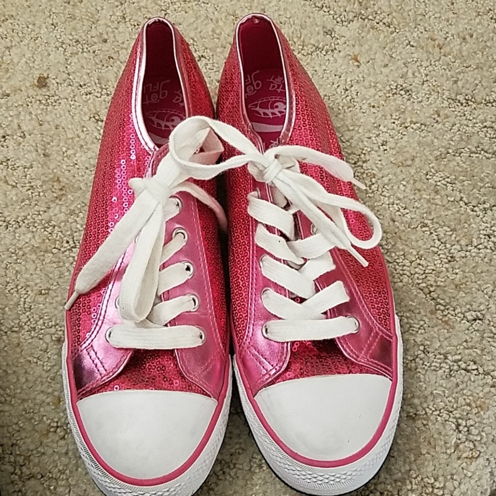 Gotta Flurt dance sole sneakers us 10